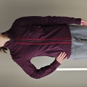 🍋 lululemon athletica Vintage Women's Deep Maroon Bomber Jacket